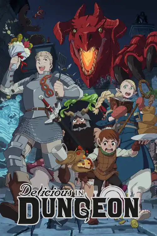 Download Delicious in Dungeon (Season 1) Multi Audio {Hindi English Japanese} Anime Series 480p 720p & 1080p WEB DL 17 delicious in dungeon season 1