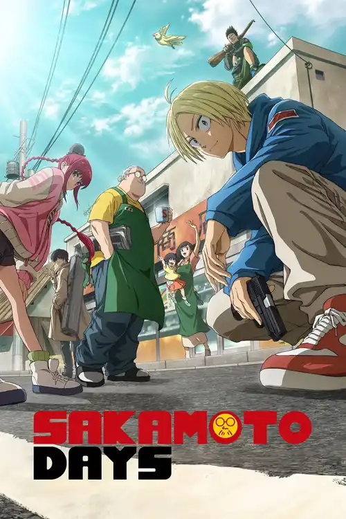 Download Sakamoto Days (S01 Part 01 & 02) Multi Audio {Hindi ORG 5.1 – English – Japanese} Anime Series 720p & 1080p WEB DL 22 sakamoto days s01