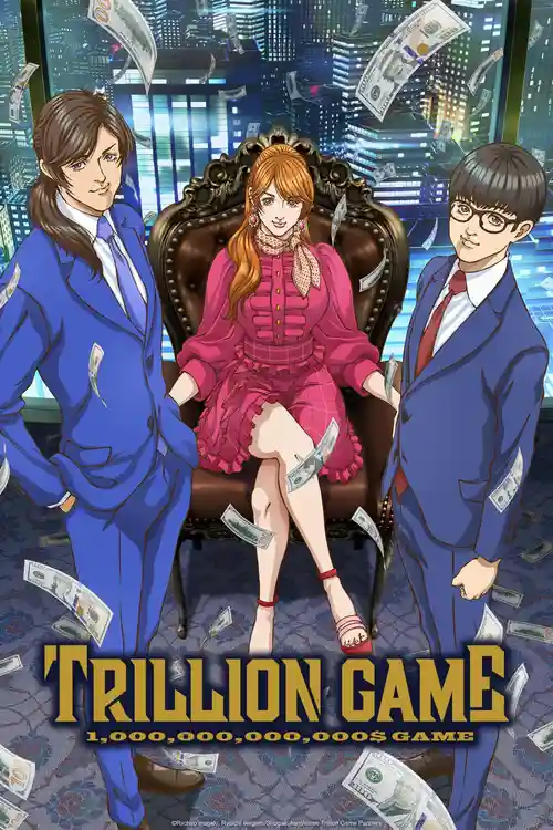 Download TRILLION GAME (Season 1) Multi Audio {Hindi English Japanese} Anime Series 480p 720p & 1080p WEB DL 5 trillion game season 1